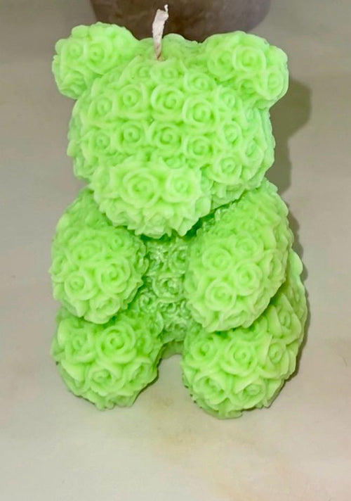 Bearly Melted Candle